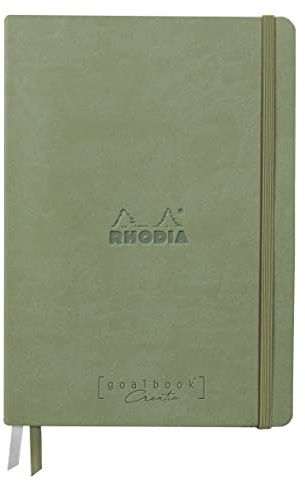Rhodia 194156C Goalbook Creation Hardcover A5 50 Blatt 200g Seladon