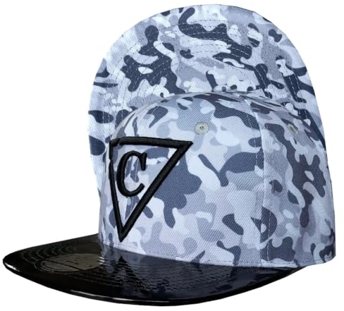 Capiche [99+ Designs] Grauer Camo Snapback Hut, Grey Camo, Kopfbedeckung Herren, Hut Herren, Coole Caps, Taktischer Hut, Army Cap, Militärhut, Arktisches Camo, Jagdbekleidung, Kampf, Cappy Mann