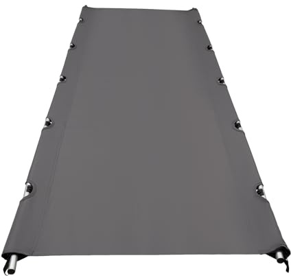BRRIDE 190x70x17cm Feldbett Ultraleichtes Klappbett mit Tragetasche, Belastbarkeit bis 150kg Belastbare Campingbett für Zelten, Outdoor Wanderung, Reisen, Strand leichte Rucksackreisen