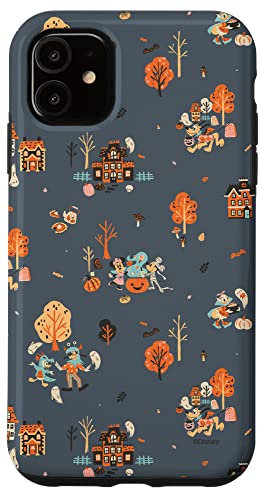 iPhone 11 Disney Mickey Mouse & Pals Spooky Cute Halloween Scenes Case