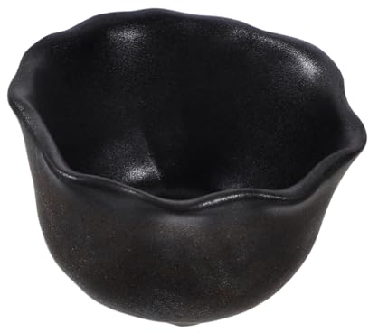 Garneck Stoneware Lotus Tea Cup Japanese Pottery Floral Mug Heat-Resistant Small Tea Cups Teaware