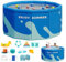 Piscina all'aperto, piscina pieghevole per bambini - Piscina portatile per vasca da bagno per famiglie,Piscina portatile per esterni, interni, cortile, giardino, balcone, spiaggia