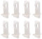 Plastic Shelf Support Pegs,5.3mm Shelf -Locking,Cabinet Shelf Clips,Shelf Bracket Peg,for Kitchen Furniture Book Shelves Supplies,20pcs
