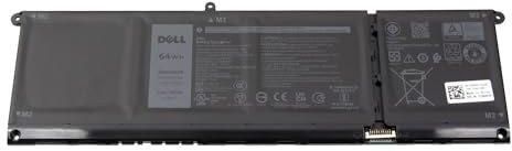 Dell 3RR09 Original Batterie 64Wh (4 cellules) | pour Vostro 16 (5625), 14 (3420), 15 (3515), 13 (5310), Inspiron 14 (5425), (5420), 2in1 (7435), (7430)