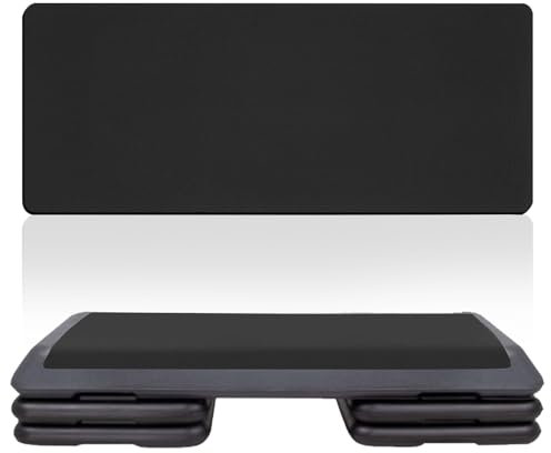 Tapis épais pour exercices d'aérobic (non fournie) Transformez votre plateforme d'aérobic en un tapis de banc de musculation confortable pour le yoga