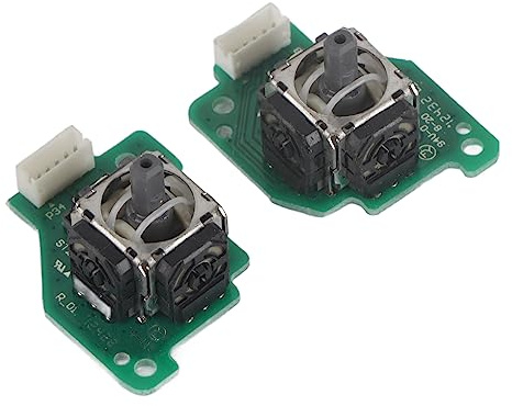 Yinhing Joystick Analogico 3D Sostitutivo per Controller WiiU per Aggiornamento Joystick 3D Sinistro Destro per GamePad