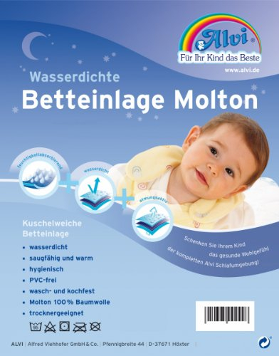 Alvi 93733 Betteinlage Molton, 50 x 70 cm
