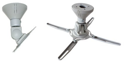 Loops Universal Projector (DLP) Ceiling Mount Bracket (Silver)