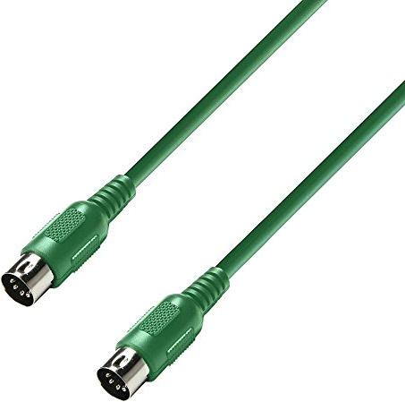 Adam Hall Midi-Kabel (Reihe 3 Star, 6 m) Grün