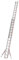 HYMER Seilzugleiter, zweiteilig SC60, 2 x 14 Sprossen, 605128