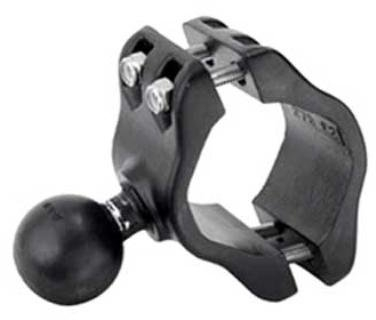ATTACCO A MORSETTA RAM-MOUNT RAM-271-2U CON DOPPIO AGGANGIO MORSETTA E SFERA tipo C