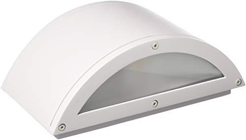 WAC Lighting WS-W2610-WT Tube LED Outdoor Half Cylinder Up and Down Wall Light Fixture, One Size, White