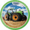 Creative Converting-Toys Creative Converting PC318054 Pappteller mit Traktor-Motiv, rund, 8 Stück