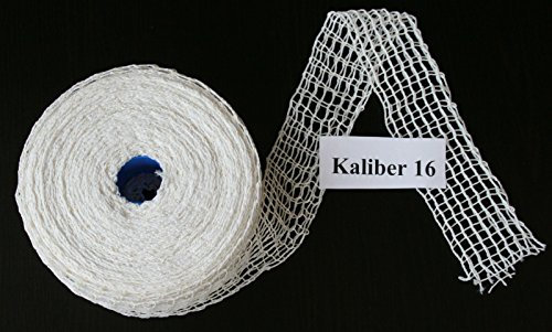 50m Kaliber 16 Bratennetz/Rollbratennetz/Räuchernetz für Einfüllrohr mit einem Durchmesser von ca. 125 mm