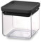 Brabantia Bocal Carré 0.7L - Couvercle - Gris Foncé