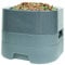 PET WEIGHTER Raised Dog Bowl For Large Dogs - Elevavated Dog and cat Bowl For Food and Water– Non-Slip, Splash Free, Fillable and Easy Clean Dog Water Bowl(Large, Platinum Grey)