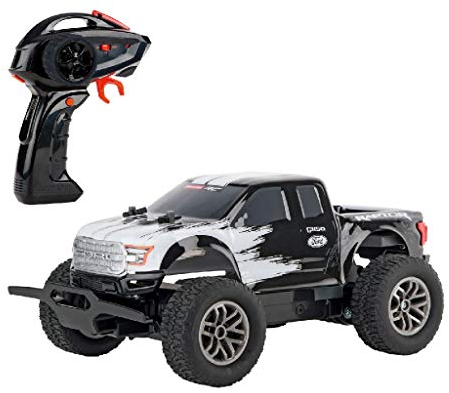 Carrera RC 370181069 2,4GHz Ford F-150 Raptor Geländewagen I ferngesteuertes Auto ab 8 Jahren I mit Controller, Ladekabel, Akku & Batterien I Spielzeug für Kinder & Erwachsene I sofort einsatzbereit