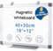 Swansea Magnetic Whiteboard for Wall,Small Dry Wipe Board,A3 Kids Boards for Office School 40x30cm (WxH)