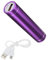 Shot Case External Battery Charger for Samsung Galaxy S10+ Universal Power Bank 2600 mAh with USB/Mirco USB Cable for Phone (Purple)