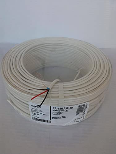 ITC 100 METRI CAVO ALLARME SCHERMATO 4 CONDUTTORI 2X0,75+2X0,22 FA-18BAM100