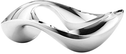 Georg Jensen [W] Cobra Triple Snack Bowl Stainless Steel