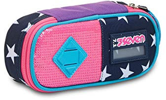 Seven Geschlecht: neutral Stifteköcher Round Plus Stiftehalter Round Plus - Pinking Blau, Mehrfarbig Sterne, Einheitsgröße