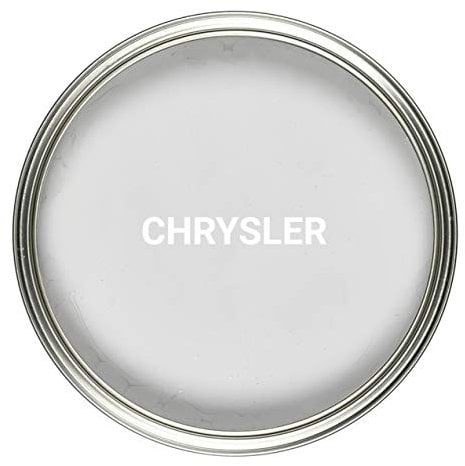 Vintro Paint | Light Grey | Eggshell Paint | for Walls | Wood | Trim | Satin Furniture Paint | Interior & Exterior Use. (1 Litre, Chrysler - Light Grey)