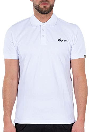 Alpha Industries Herren Alpha Industries Basic Polo Sl Poloshirt für Herren Polohemd (1er Pack)
