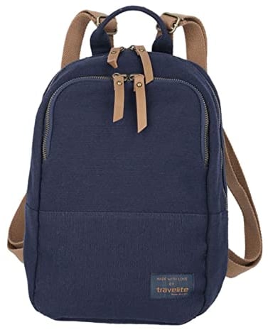 Travelite Hempline kleiner Rucksack Daypack Backpack 000582, Farbe:Marine
