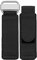 Hooxue 22 mm/24 mm Klettverschluss, Militär-Stil, verstellbares Band, Nylon-Uhrenarmband, kompatibel mit Panerai Bell & Ross Watch (22 mm, schwarz)