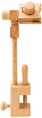 Plouluyt Stick Rahmen mit Klemme, Rahmen Gestell für Alle Tische Passend für Kreis Kreuz Stich,Rahmen Kreuz Stich,Stick Halter