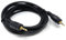 DRUT 2m 2.5mm Jack to 2.5mm Jack Stereo Audio Cable Lead, Gold Connectors 6.5ft