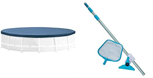 Intex 28031 Giardino E Terrazza, 366 Cm, Colori Assortiti, Multicolore & Pool maintenance kit - pool accessories - pool cleaning set - 2 pieces