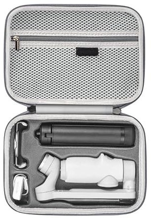 ZLiT Carrying Case for Insta360 Flow,EVA Hard Shell Protective Storage Bag Travel Carrying Case for Insta 360 Flow Gimbal Stabilizer Accessories (Grey)