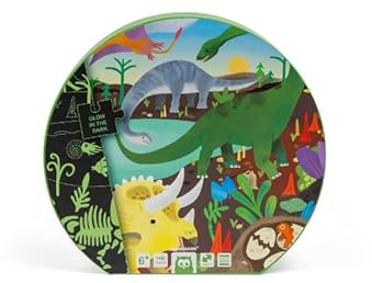 EUREKAKIDS Riesenpuzzle, 100 Teile, das im Dunkeln leuchtet - Eurekakids Dinosaurier für Jungen und Mädchen 90.0 - Lernspiel - pädagogisch > Puzzles und Brettspiele > Puzzles