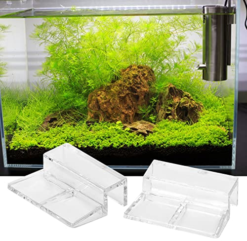 Tbest Aquarium springschutz, Aquarium Abdeckung,Aquarium Abdeckung,10 Mm Aquarium-Glasklammern,Draht,12 Mm Abdeckung,12 Mm Aquarium-Halterung,Deckel,8 Mm (10Mm)