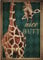 Funny Giraffe For Bathroom Nice Butt In Toilet Room Vintageation Metal Sign Art Tin Metal Poster Gift 8x12 inch