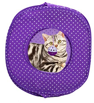 minkissy Faltbares Peekaboo-katzentunnelzelt Katzenspielzeug Kätzchentunnel Kätzchenzelt Haustierspielzeug