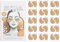 Patch de Protection Solaire sous Les Yeux, Patchs de pour la Protection Solaire, Patchs Faciaux UV pour la Course à Pied, la Randonnée et la Pêche, 15 Pièces