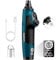 Casfuy Smart 6-Speed Dog Nail Grinder-50% More Power Pet Nail Grinder with 2 LED Lights Quiet Rechargeable Electric Dog Nail Trimmers File Toenail Grinder for Large Medium Small Dogs & Cats(Dark Blue)