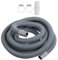 IWOWHERO 1Set Washing Machine Drain Hose Extension Kit Durable Washer Outlet Pipe with Connectors and Clamps for Kitchen Bathroom and Laundry Use