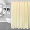 Tenda da doccia minimalista, design PEVA impermeabile con ganci per bagno moderno (giallo)