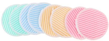 ELAYARD Make up Entferner Pads Bambus Kristallfaser Waschbar Kompakt Sanft Zur Empfindlichen Haut Wiederverwendbare Abschminkpads Für Reisen Und Gesichtsreinigung