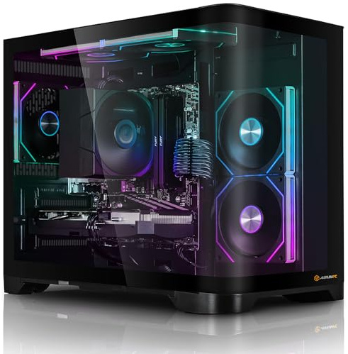 Aurum Gaming PC Intel Core i5-12600KF • GeForce RTX5050 8GB • 16GB DDR4 • 1000GB M.2 SSD • Windows 11 • Luftkühlung • WLAN • Gamer PC Computer Gaming Rechner
