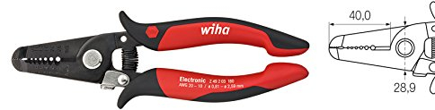 Wiha Abisolierzange Electronic Abisolierstationen 0,8-2,6 mm (33471) 180 mm