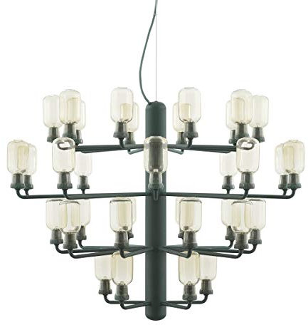 Normann Copenhagen [BRK] [W0724] [W0724] Amp Chandelier Large EU - Gold/Green
