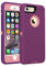 smartelf Case for iPhone 8 iPhone 7 [HEAVY DUTY] 3 in 1 Built-in Screen Protector Shockproof Protective Cover Dust Drop Proof Scratch-resistant Hard Shell for Apple iPhone 7/8 4.7 inch-Purple/Pink