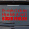 Hellweg Druckerei Auto Aufkleber Denkst ich Bin klein lieb nett Böser Fehler Sticker Heckscheibenaufkleber
