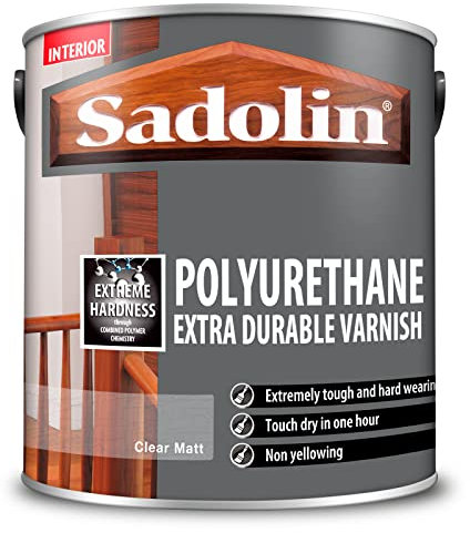 Sadolin Polyurethane Extra Durable Varnish 2.5 litre Matt