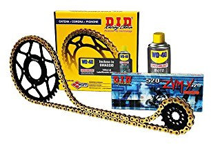 DID Unisex-Adult 101464 GETRIEBESATZ S-AC 17-38-110 DID525ZVMX (G&G) R, Other, Taglia unica